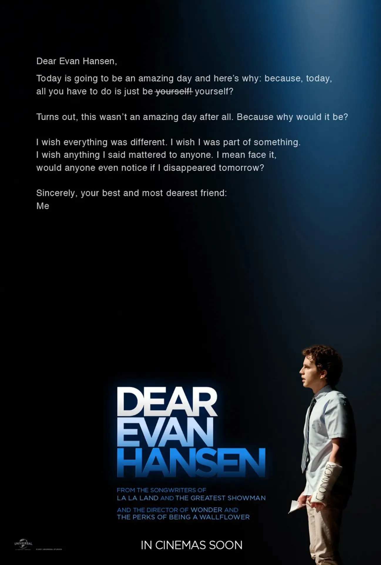 ดูหนังออนไลน์ เป็นวัยรุ่นมันยาก Dear Evan Hansen (2021)