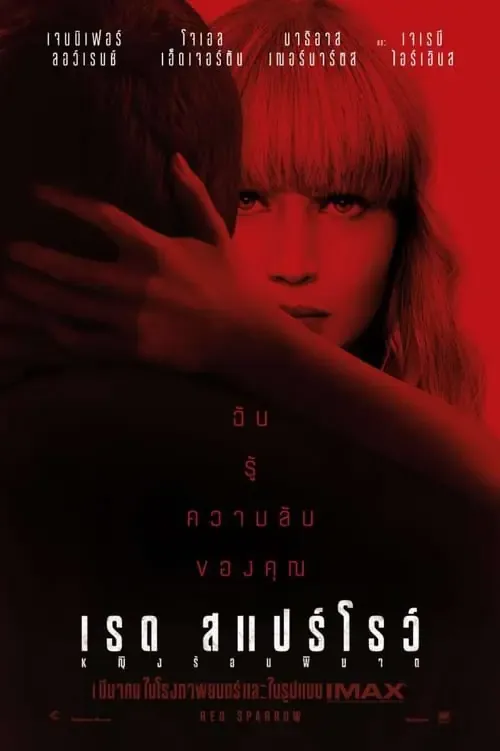 ดูหนังออนไลน์ เรด สแปร์โรว์ หญิงร้อนพิฆาต Red Sparrow (2018)